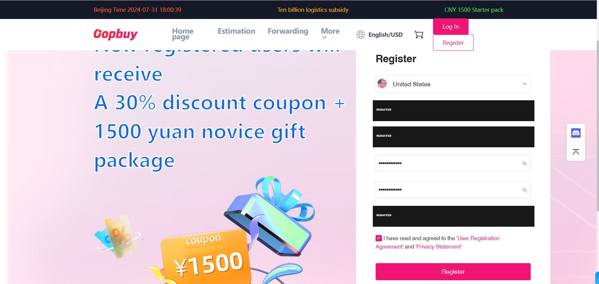 Step 1: Register and secure your account